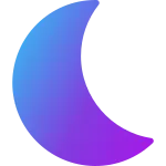 Moon SVG Icon